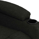 Stand up Massage Chair Black Fabric