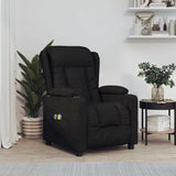 Stand up Massage Chair Black Fabric