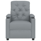 Stand up Chair Light Grey Fabric