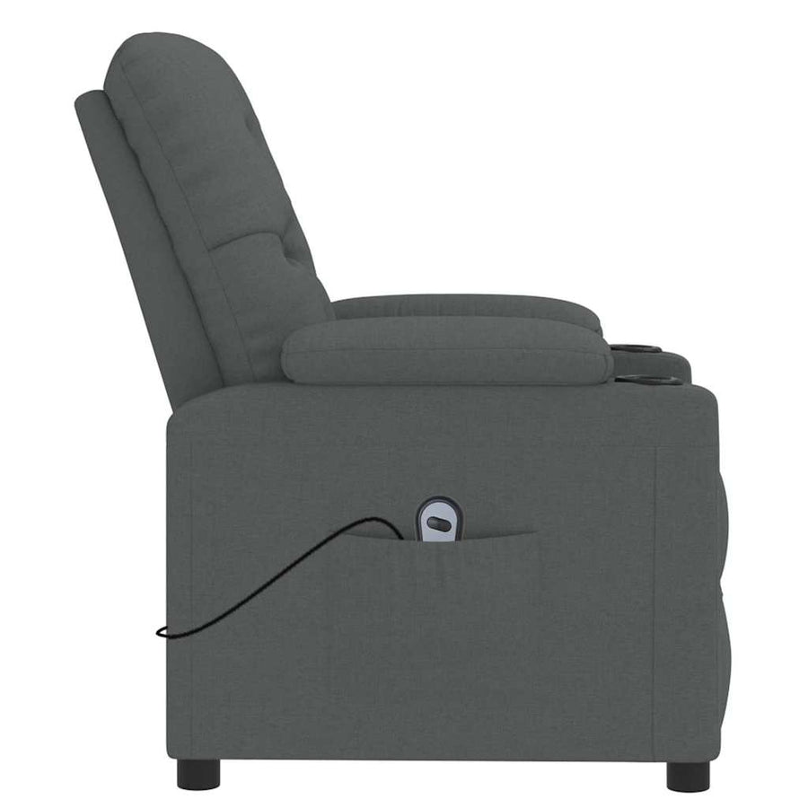Stand up Chair Dark Grey Fabric