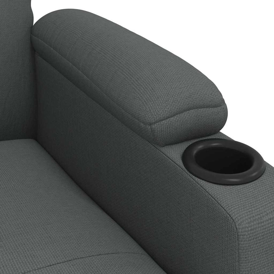 Stand up Chair Dark Grey Fabric