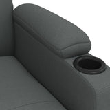 Stand up Massage Chair Dark Grey Fabric - Extra Image