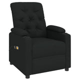Stand up Massage Chair Black Fabric