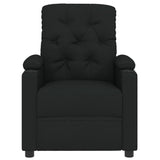 Stand up Massage Chair Black Fabric - 45-Degree Angle