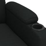 Stand up Massage Chair Black Fabric - Extra Image