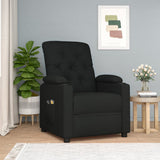 Stand up Massage Chair Black Fabric