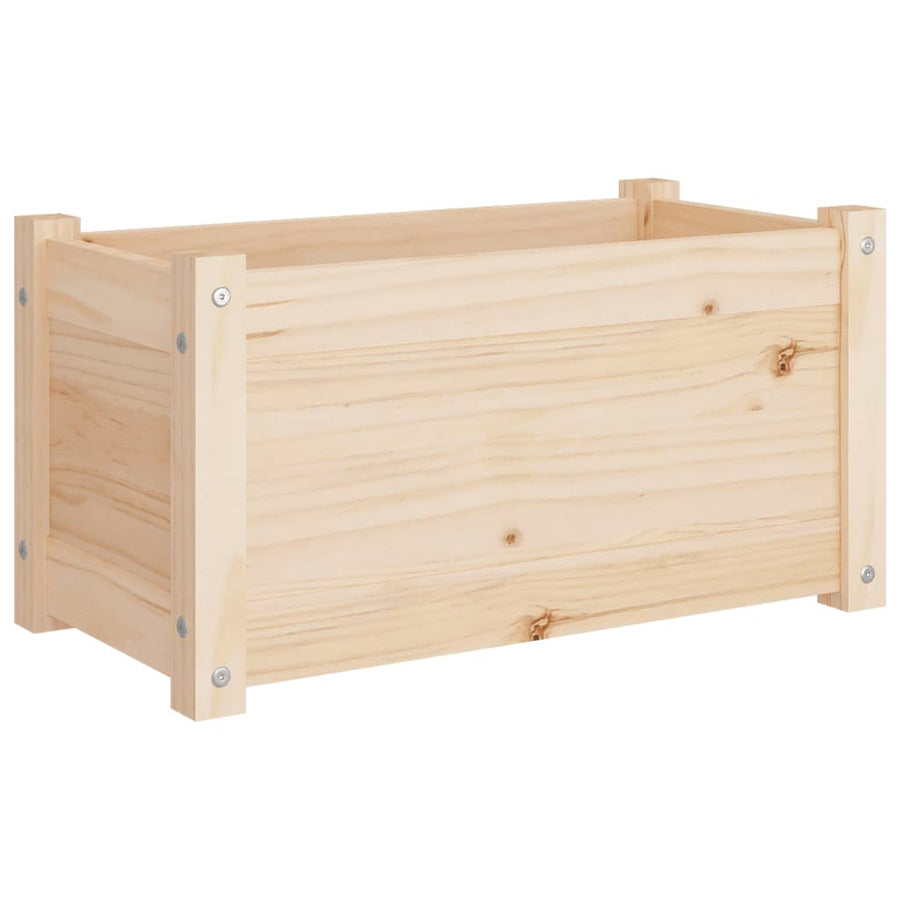 Garden Planter 60x31x31 cm Solid Pinewood