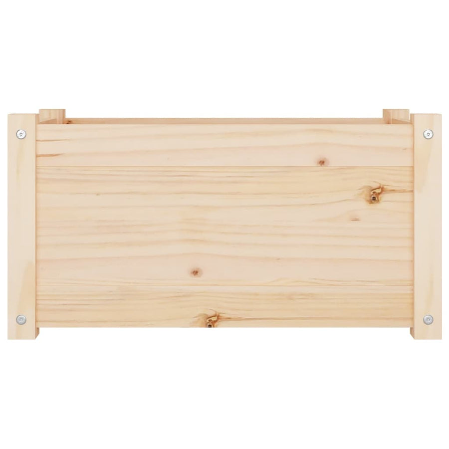 Garden Planter 60x31x31 cm Solid Pinewood