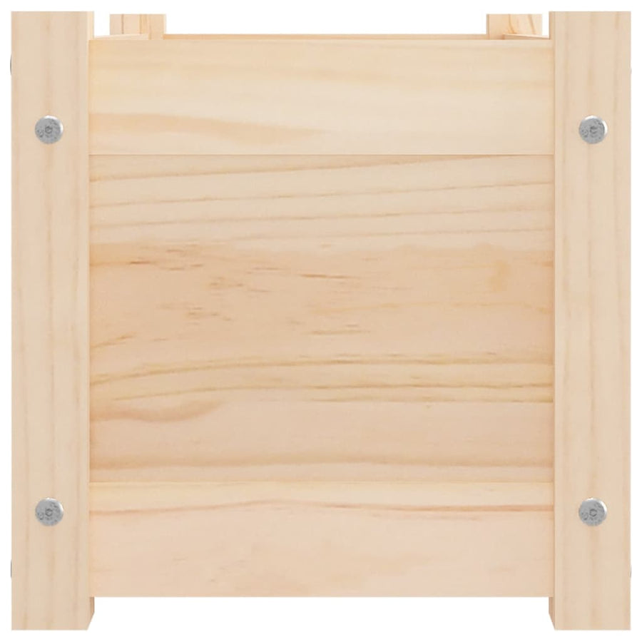 Garden Planter 60x31x31 cm Solid Pinewood
