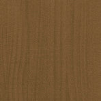 Garden Planter Honey Brown 60x31x31 cm Solid Pinewood