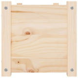 Garden Planters 2 pcs 100x31x31 cm Solid Pinewood