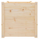 Garden Planters 2 pcs 100x50x50 cm Solid Pinewood