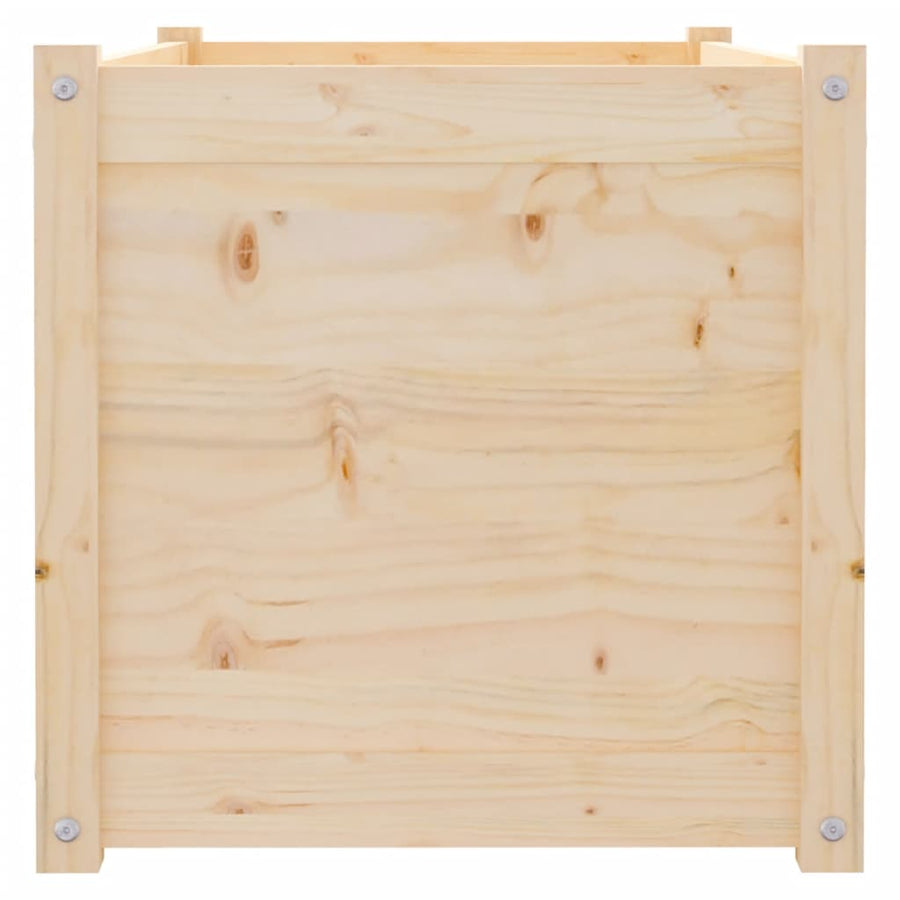 Garden Planters 2 pcs 100x50x50 cm Solid Pinewood