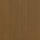 Garden Planters 2 pcs Honey Brown 100x50x50cm Solid Pinewood
