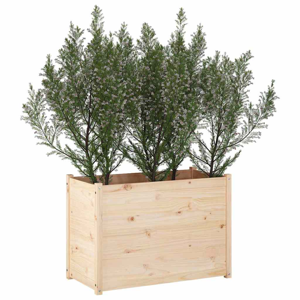 Garden Planter 100x50x70 cm Solid Pinewood