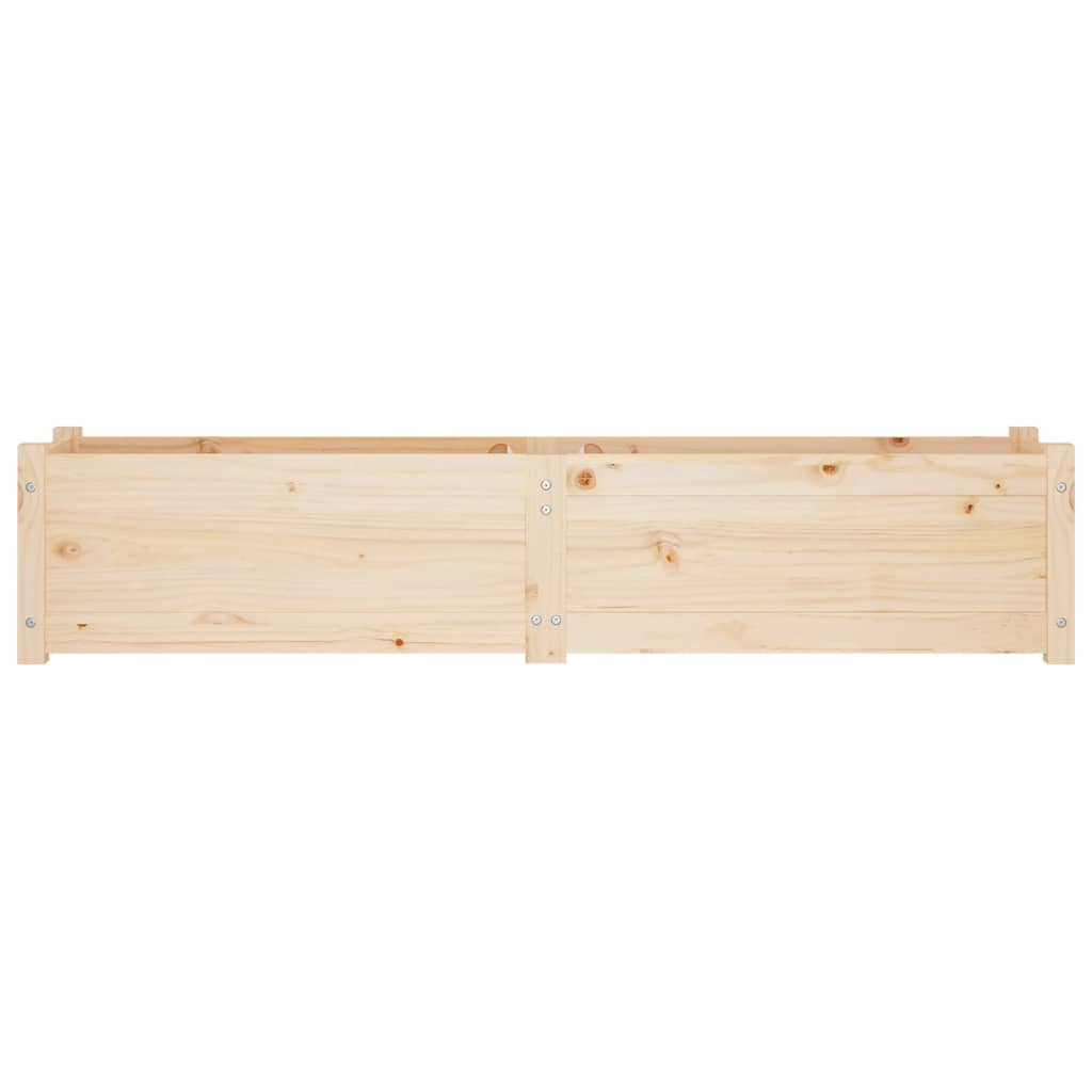 Garden Raised Bed 150x31x31 cm Solid Pinewood