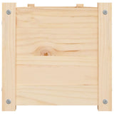 Garden Raised Bed 150x31x31 cm Solid Pinewood - 45-Degree Angle