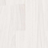Garden Raised Bed White 150x31x31 cm Solid Pinewood