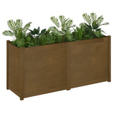 Garden Planter Honey Brown 150x50x70 cm Solid Pinewood
