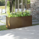 Garden Planter Honey Brown 150x50x70 cm Solid Pinewood