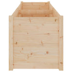 Garden Planter 200x50x50 cm Solid Pinewood