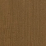 Garden Planter Honey Brown 31x31x70 cm Solid Pinewood