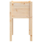 Garden Planters 2 pcs 40x40x70 cm Solid Pinewood - 45-Degree Angle