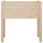 Garden Planter 70x31x70 cm Solid Pinewood