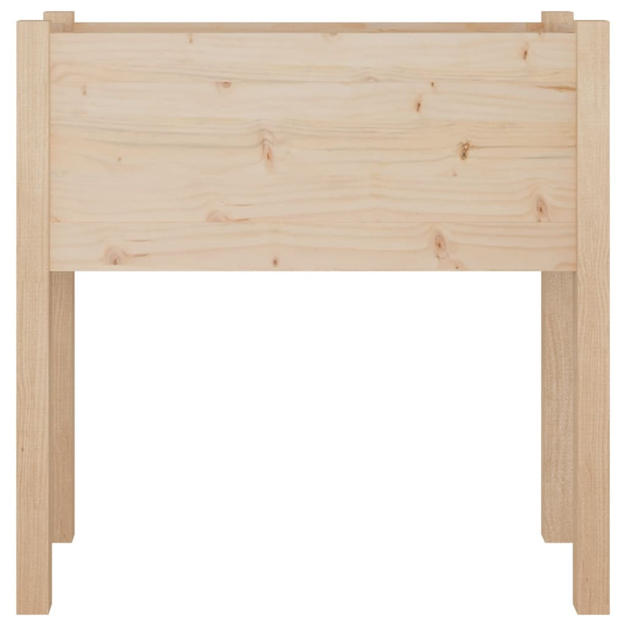 Garden Planter 70x31x70 cm Solid Pinewood