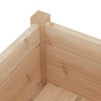 Garden Planter 70x31x70 cm Solid Pinewood