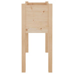 Garden Planters 2 pcs 70x31x70 cm Solid Pinewood
