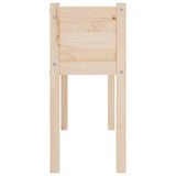 Garden Planters 2 pcs 110x31x70 cm Solid Pinewood