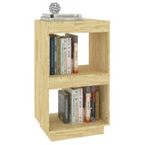 Book Cabinet 40x35x71 cm Solid Pinewood - Top-Down View