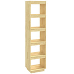 Book Cabinet/Room Divider 40x35x167 cm Solid Pinewood