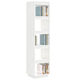 Book Cabinet/Room Divider White 40x35x167 cm Solid Wood Pine