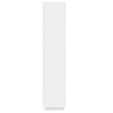 Book Cabinet/Room Divider White 40x35x167 cm Solid Wood Pine
