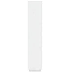 Book Cabinet/Room Divider White 40x35x167 cm Solid Wood Pine