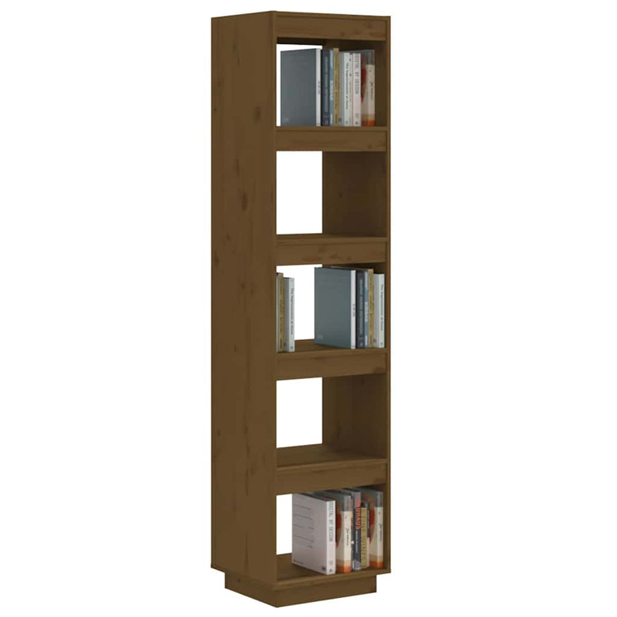 Book Cabinet/Room Divider Honey Brown 40x35x167 cm
