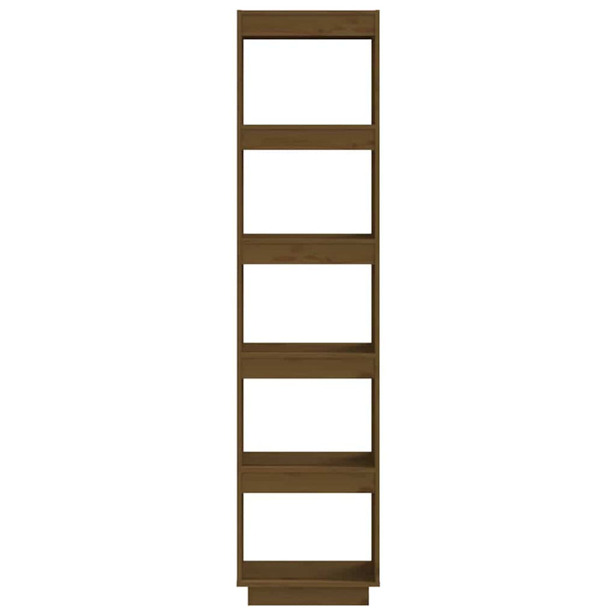 Book Cabinet/Room Divider Honey Brown 40x35x167 cm