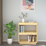 Book Cabinet 60x35x71 cm Solid Pinewood - 45-Degree Angle