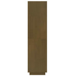 Book Cabinet/Room Divider Honey Brown 60x35x135 cm