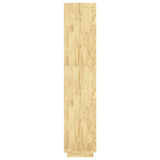Book Cabinet/Room Divider 60x35x167 cm Solid Pinewood