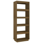 Book Cabinet/Room Divider Honey Brown 60x35x167 cm