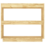 Book Cabinet 80x35x71 cm Solid Pinewood - 45-Degree Angle