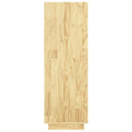 Book Cabinet/Room Divider 80x35x103 cm Solid Pinewood