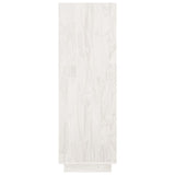 Book Cabinet/Room Divider White 80x35x103 cm Solid Pinewood