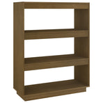 Book Cabinet/Room Divider Honey Brown 80x35x103 cm
