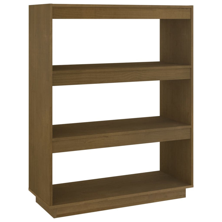 Book Cabinet/Room Divider Honey Brown 80x35x103 cm