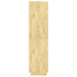 Book Cabinet/Room Divider 80x35x135 cm Solid Pinewood