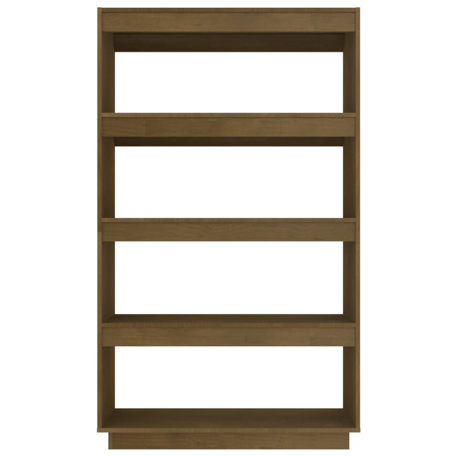 Book Cabinet/Room Divider Honey Brown 80x35x135 cm